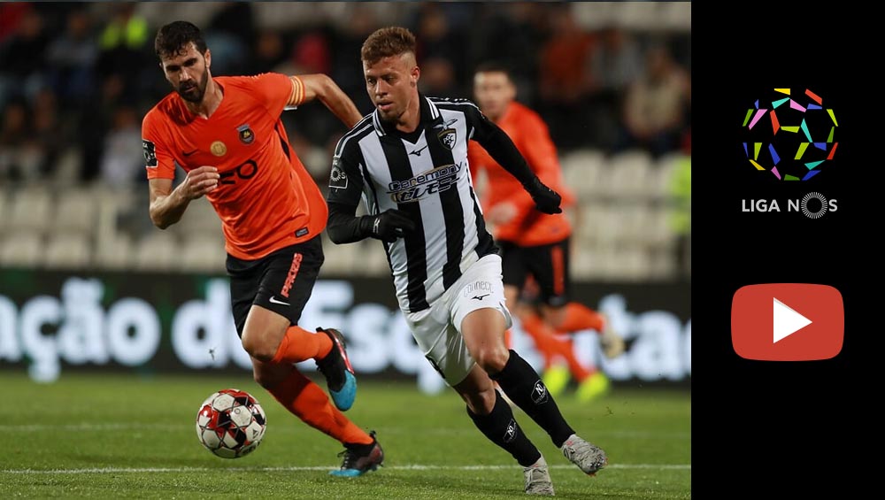 LIGA NOS (14ªJ): RESUMO PORTIMONENSE 1-1 RIO AVE FC