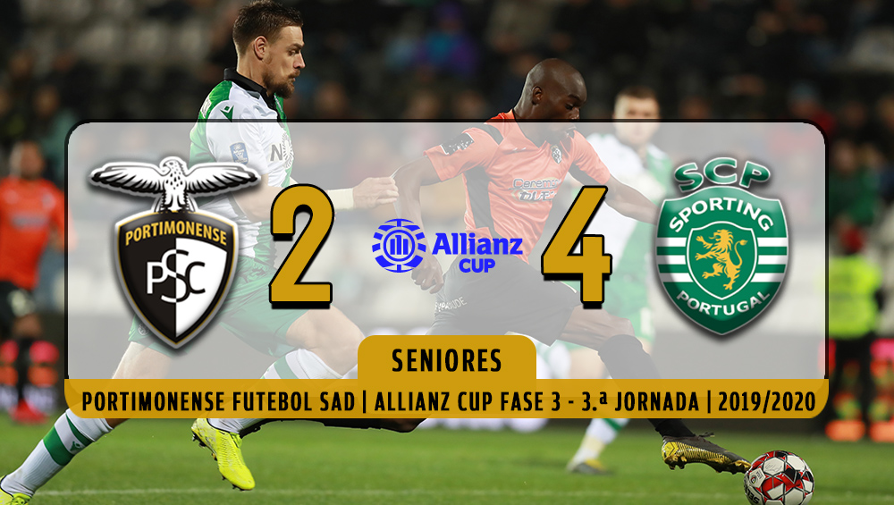Portimonense 2 - Sporting 4, Taça da Liga - Allianz CUP