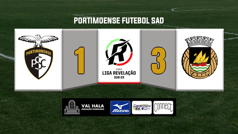 LIGA REVELAÇÃO: Portimonense 1 - Rio Ave 3
