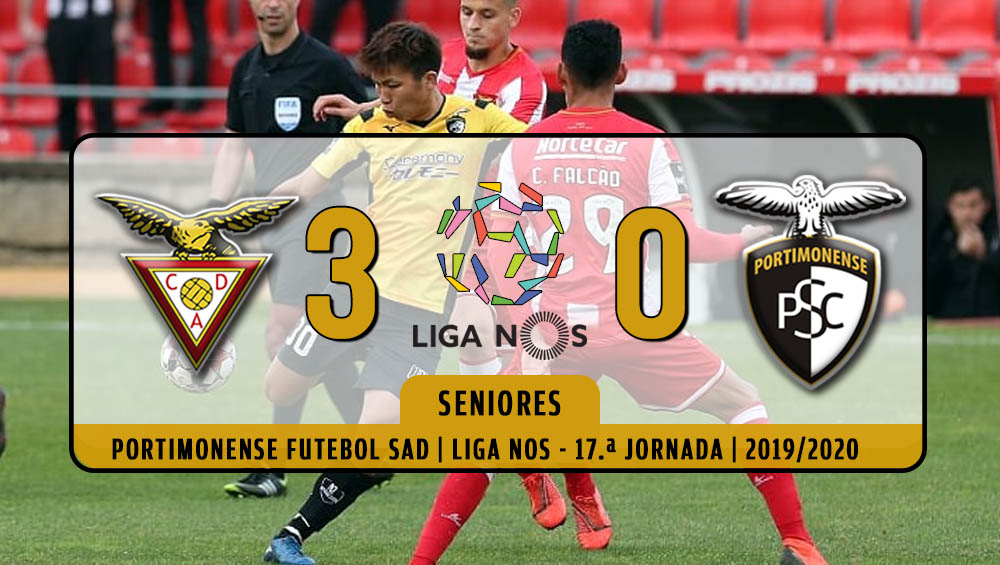 CD Aves 3 - Portimonense 0, Liga NOS