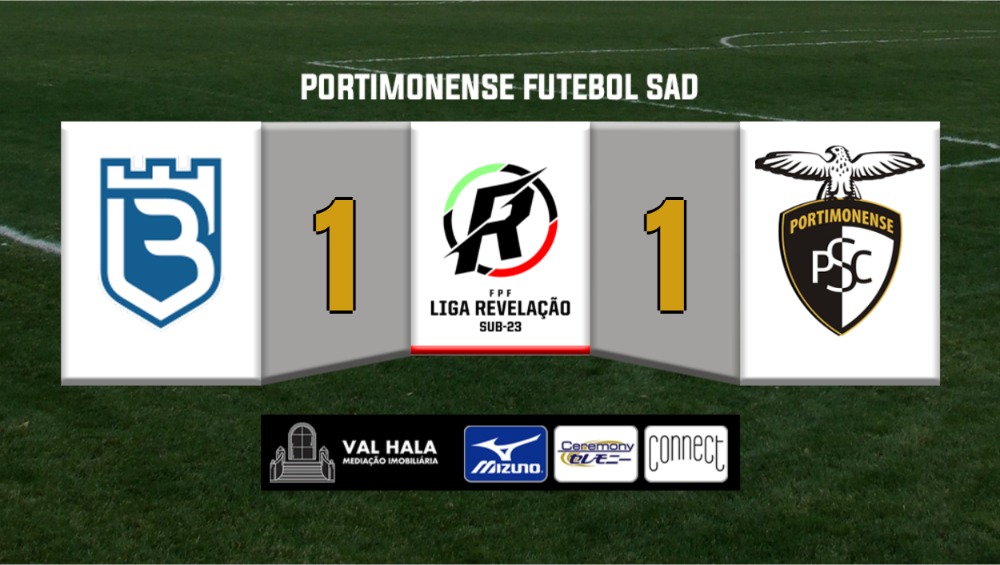 LIGA REVELAÇÃO: Belenenses SAD 1 - Portimonense 1