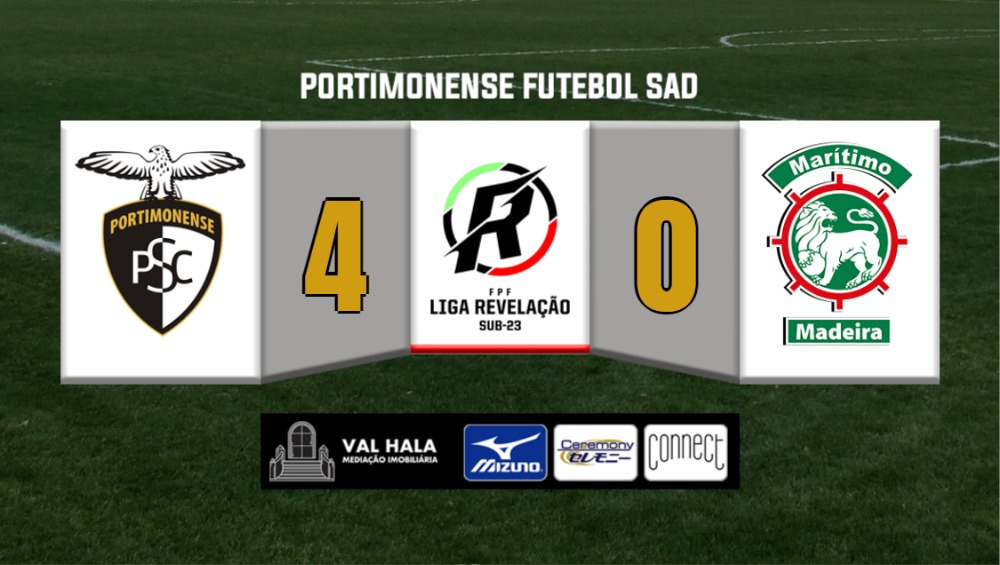 LIGA REVELAÇÃO: Portimonense 4 - Maritimo 0