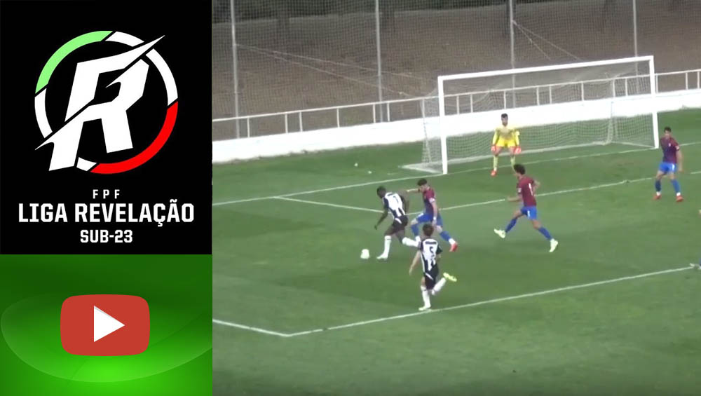 Cova da Piedade 2  -  1 Portimonense, LIGA REVELAÇÃO