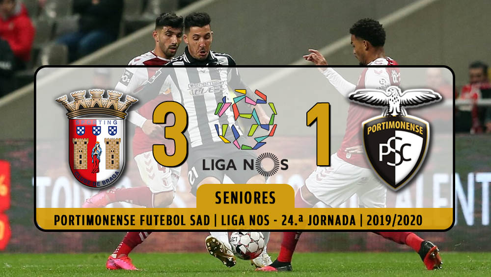Sp. Braga 3 - Portimonense 1, Liga NOS