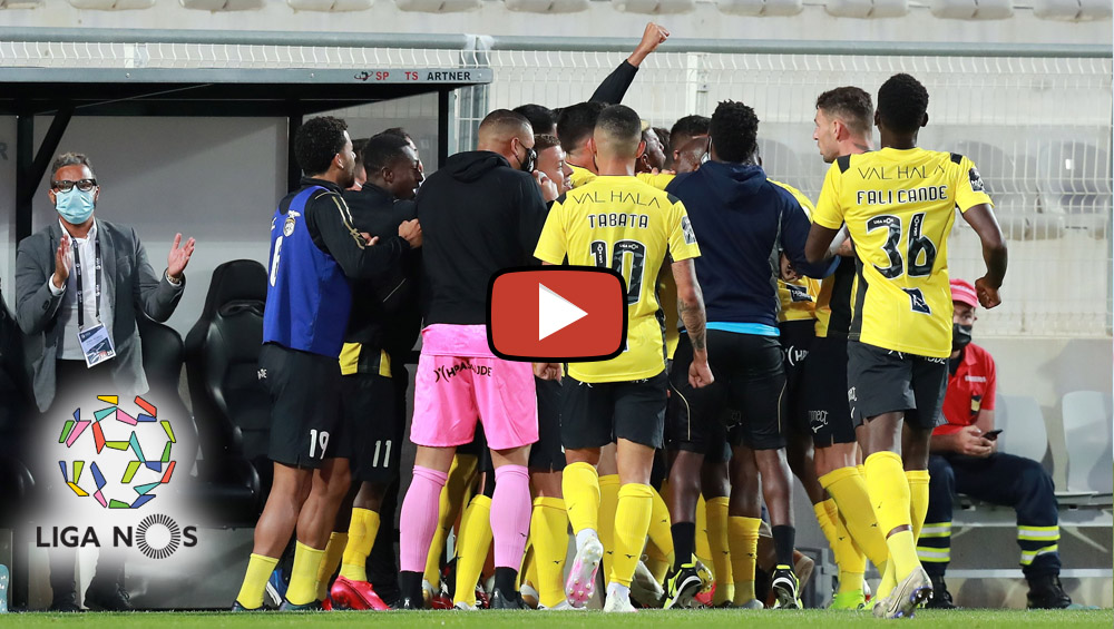 LIGA NOS (26ªJ): RESUMO PORTIMONENSE 2-2 SL BENFICA