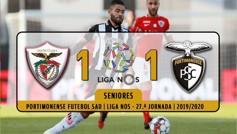 Santa Clara 1 - Portimonense 1, Liga NOS