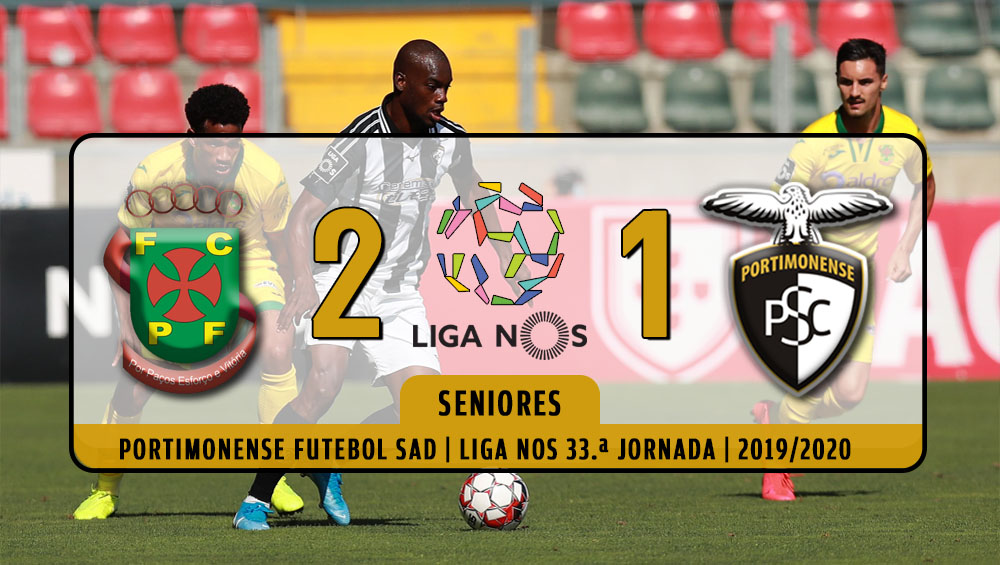 Paços Ferreira 2 - Portimonense 1, Liga NOS