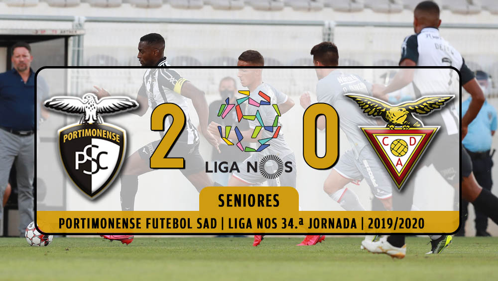 Portimonense 2 - Aves 0, Liga NOS