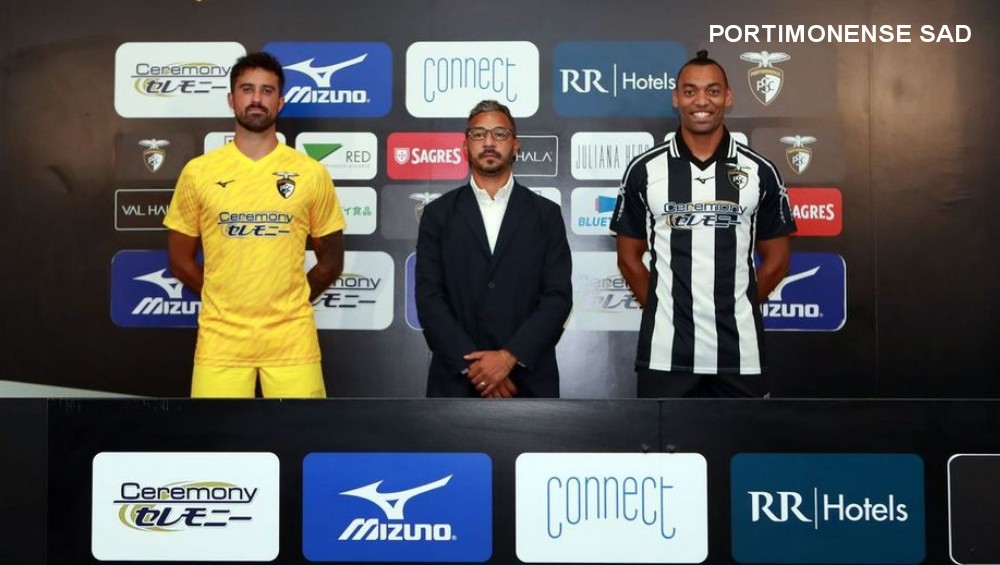 Fabricio e Mauricio, apresentados na manhã desta quarta-feira
