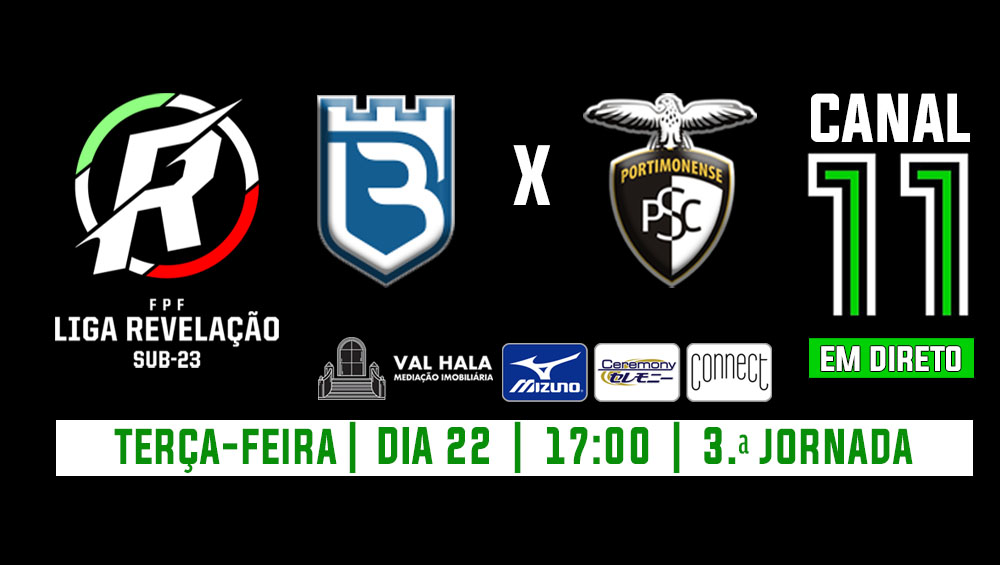 LIGA REVELAÇÃO : Belenenses SAD VS Portimonense