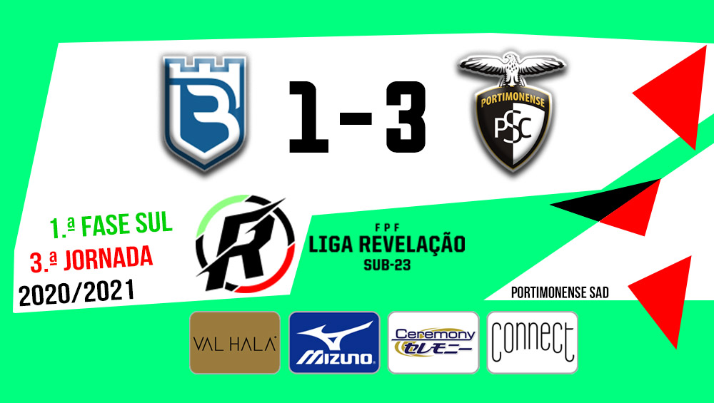 LIGA REVELAÇÃO: Belenenses SAD 1 - Portimonense 3