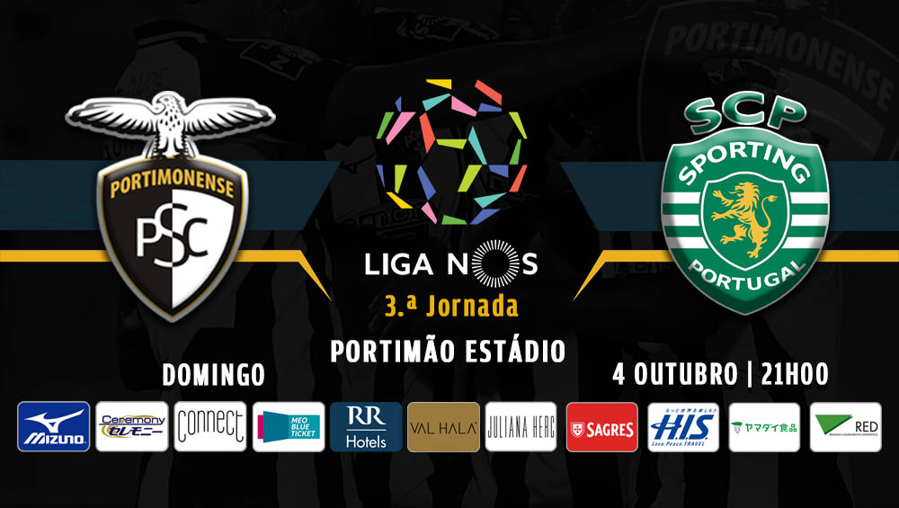 SPORTING EM PORTIMÃO ESTE DOMINGO