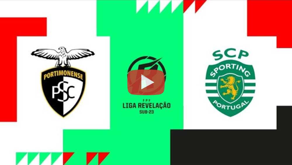 Liga Revelação, 5.ª jorn.: Portimonense 1-3 Sporting CP