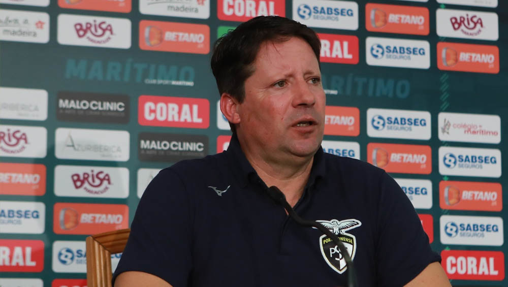 SALA DE IMPRENSA: MARITIMO 1 - PORTIMONENSE 2