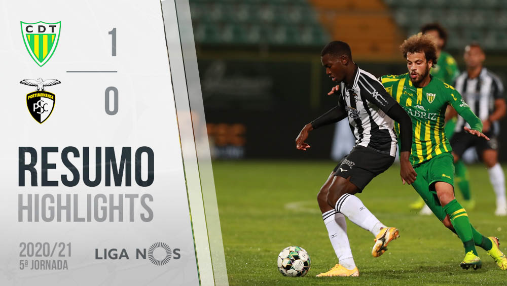 I LIGA (5ªJ): RESUMO CD TONDELA 1-0 PORTIMONENSE