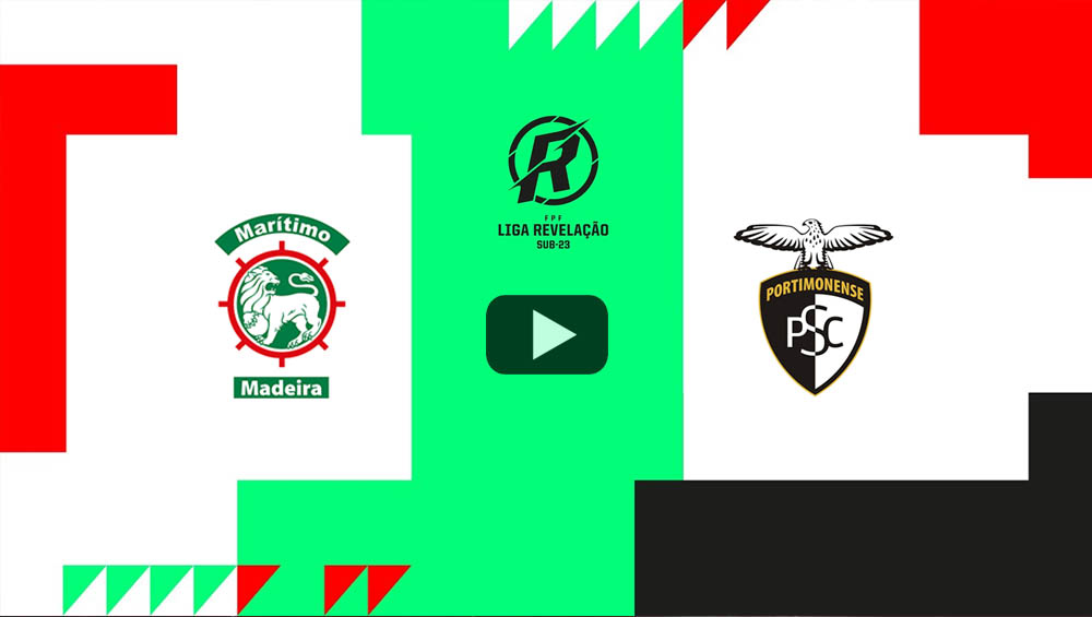 Maritimo 1  -  0 Portimonense, LIGA REVELAÇÃO