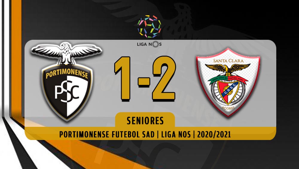 Portimonense 1 - Santa Clara 2, Liga NOS