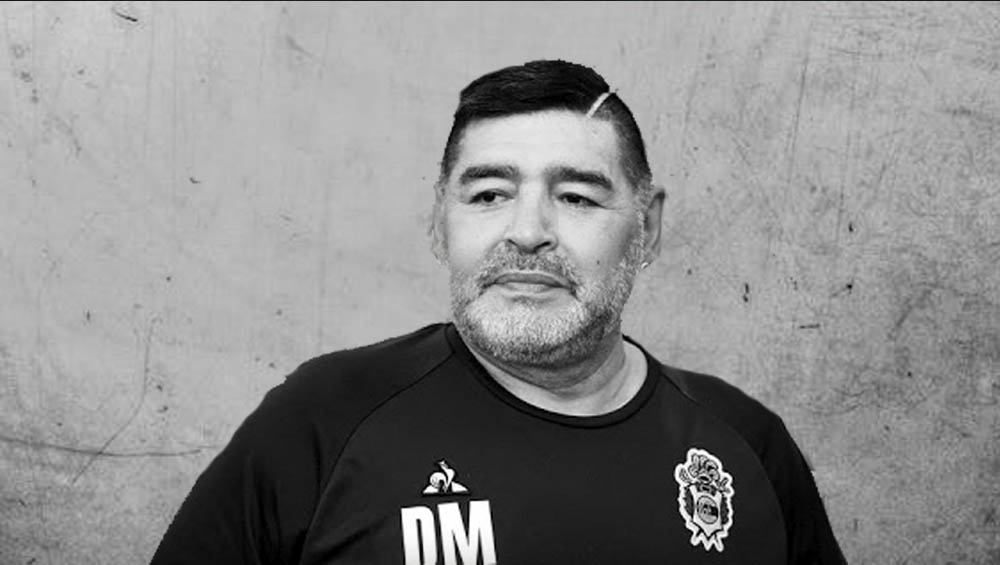 MORREU MARADONA LENDA DO FUTEBOL MUNDIAL