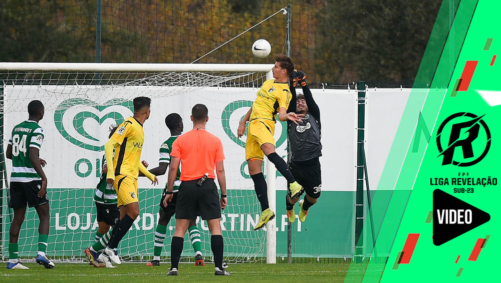 Liga Revelação, 12.ª jornada: Sporting CP 1-1 Portimonense SAD