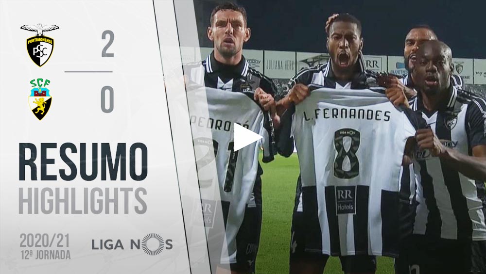 I LIGA (12ªJ): RESUMO PORTIMONENSE 2-0 SC FARENSE