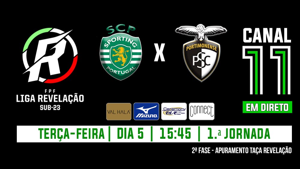 LIGA REVELAÇÃO : SPORTING VS PORTIMONENSE