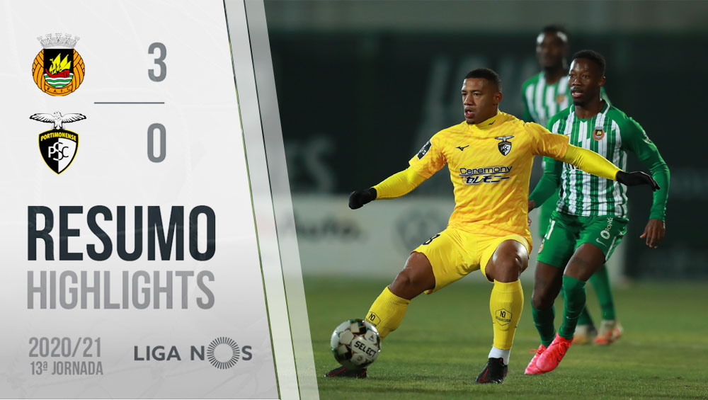 I LIGA (13ªJ): RIO AVE FC 3-0 PORTIMONENSE