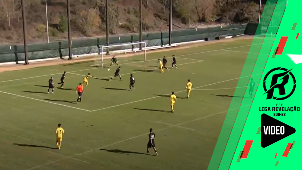 Académica 1  -  2 Portimonense, LIGA REVELAÇÃO