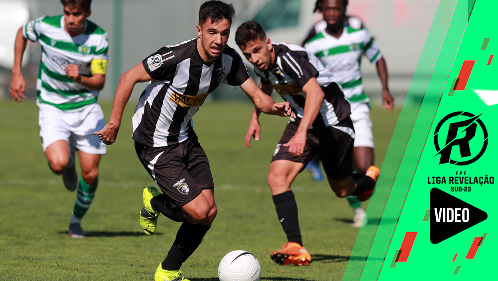 Portimonense 1  -  3 Sporting, LIGA REVELAÇÃO