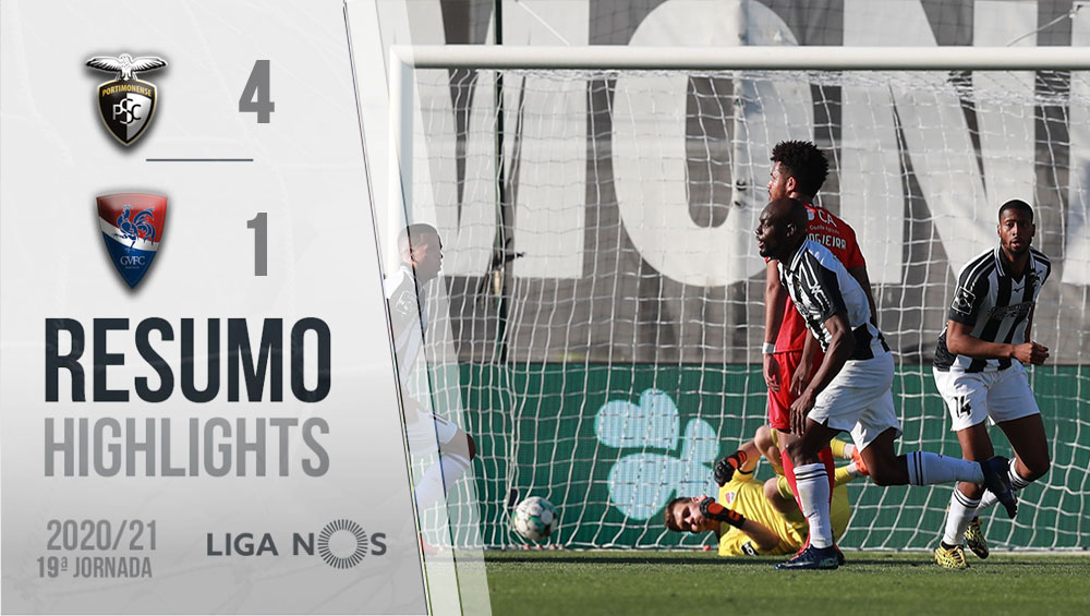 I LIGA (19ªJ): RESUMO PORTIMONENSE 4-1 GIL VICENTE FC