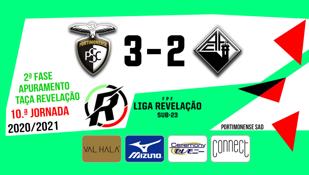 LIGA REVELAÇÃO: Portimonense 3 - Académica 2
