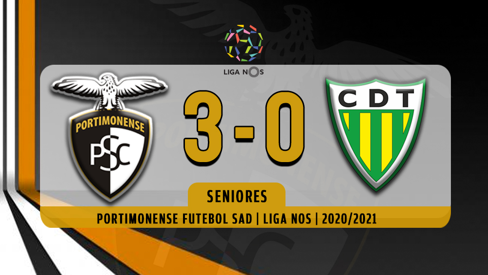 Portimonense 3 - Tondela 0, Liga NOS