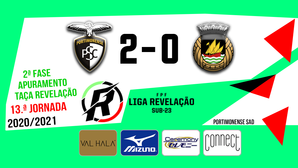 LIGA REVELAÇÃO: Portimonense 2 - Rio Ave 0