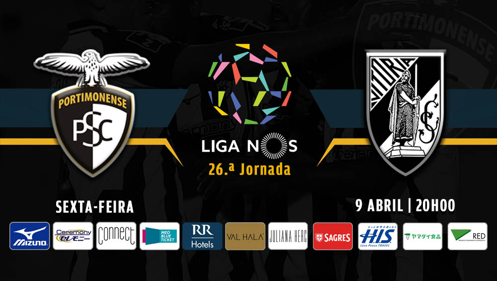 VITÓRIA SPORT CLUBE EM PORTIMÃO ESTA SEXTA FEIRA 