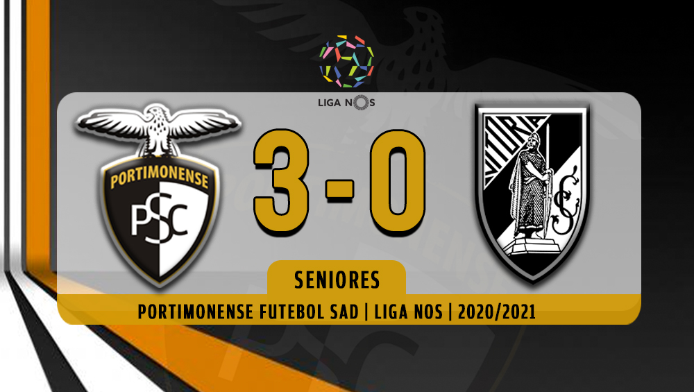 Portimonense 3 - Vitória SC 0, Liga NOS