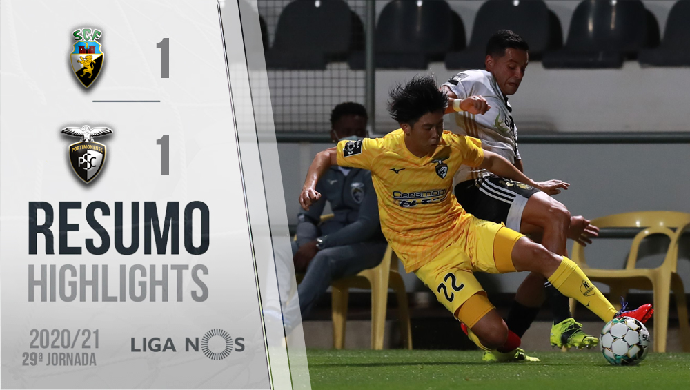 I LIGA (29ªJ): RESUMO SC FARENSE 1-1 PORTIMONENSE