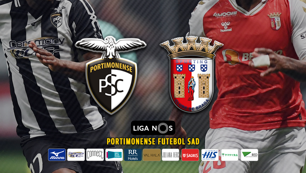 BRAGA EM PORTIMÃO ESTA QUARTA FEIRA