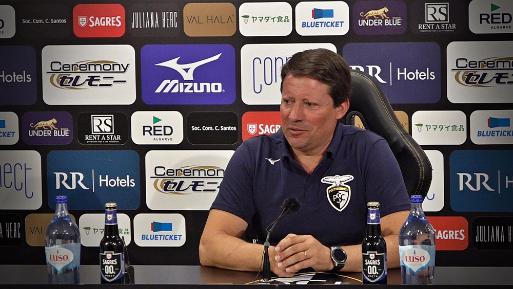 PORTIMONENSE 0 - SP. BRAGA 0: SALA DE IMPRENSA 