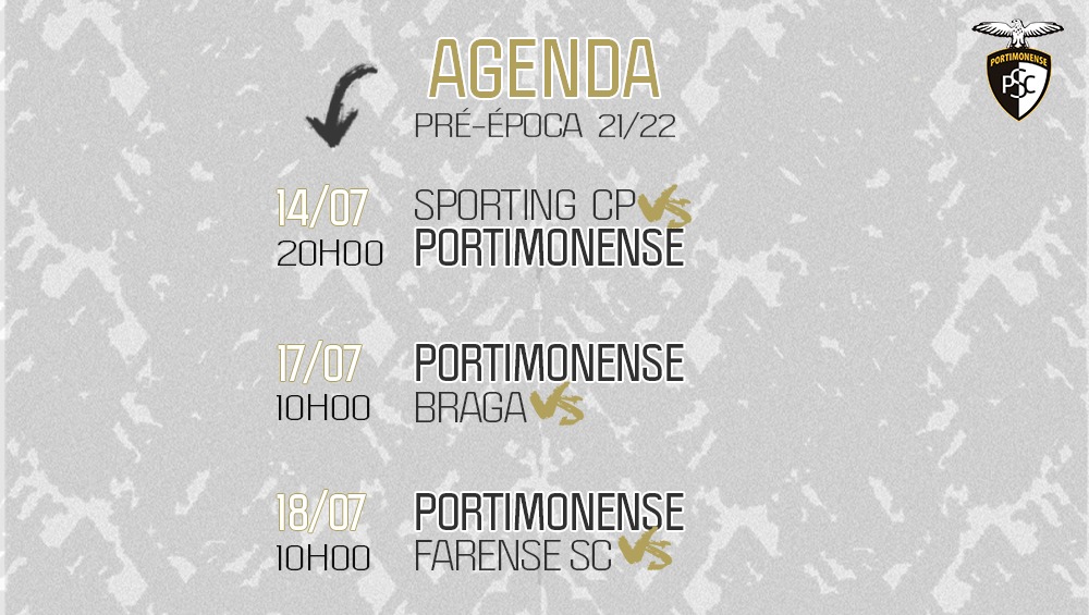 AGENDA PRÉ-ÉPOCA 21/22