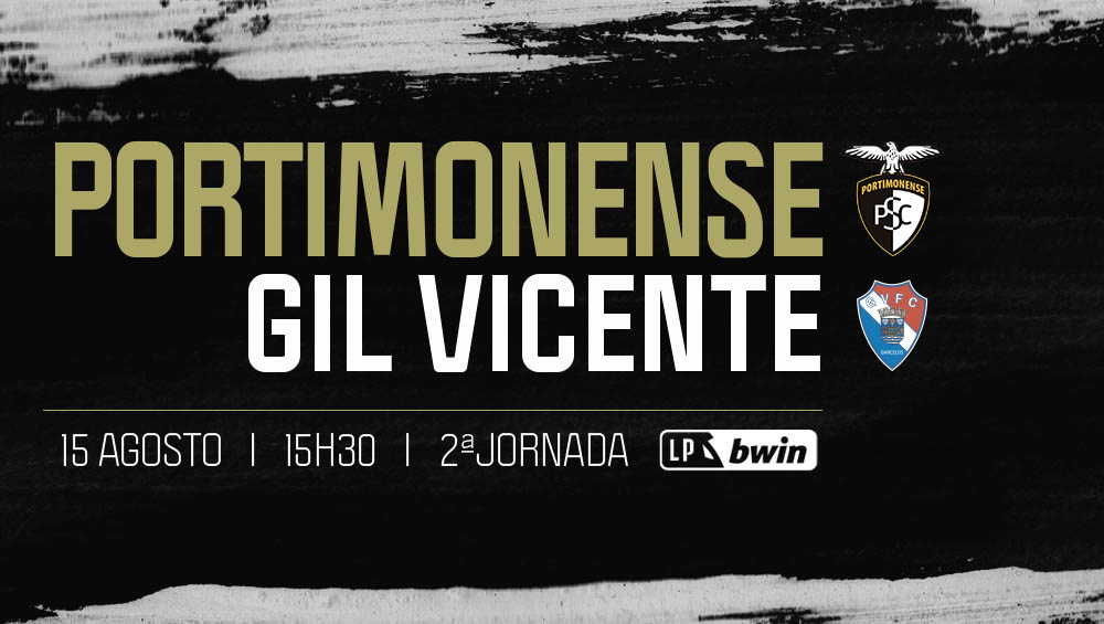 Venda de ingressos para o Portimonense vs Gil Vicente a partir de sexta-feira