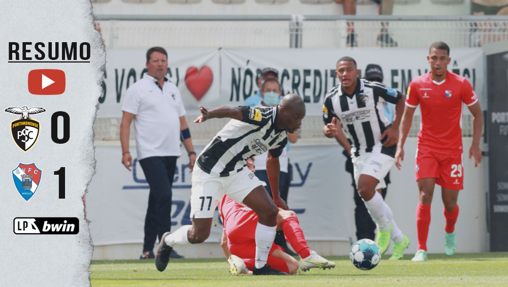 I LIGA (2ªJ): RESUMO PORTIMONENSE 0-1 GIL VICENTE FC