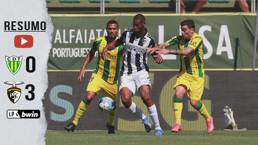 I LIGA (3ªJ): RESUMO CD TONDELA 0-3 PORTIMONENSE