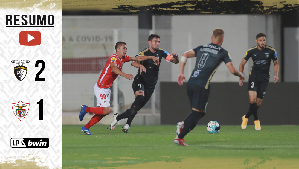 I LIGA (6ªJ): RESUMO PORTIMONENSE 2-1 SANTA CLARA
