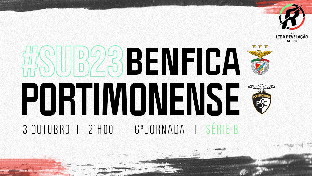 LIGA REVELAÇÃO : Benfica VS Portimonense