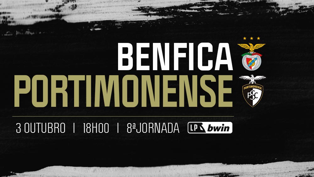 BENFICA - PORTIMONENSE ESTE DOMINGO