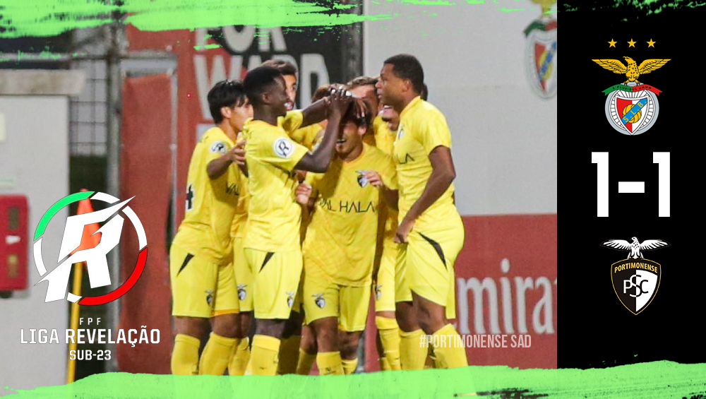 LIGA REVELAÇÃO: Benfica 1 - Portimonense 1
