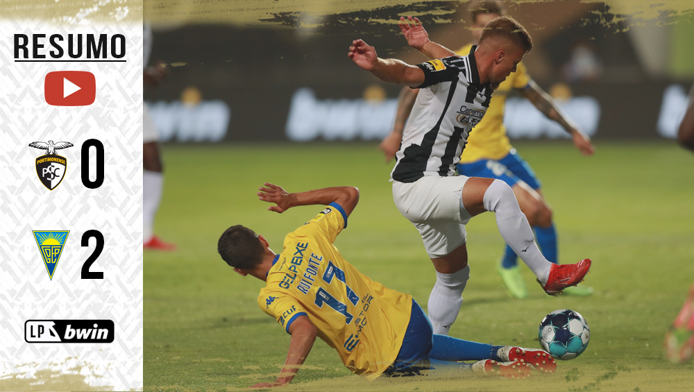 I LIGA (9ªJ): RESUMO PORTIMONENSE 0-2 ESTORIL PRAIA