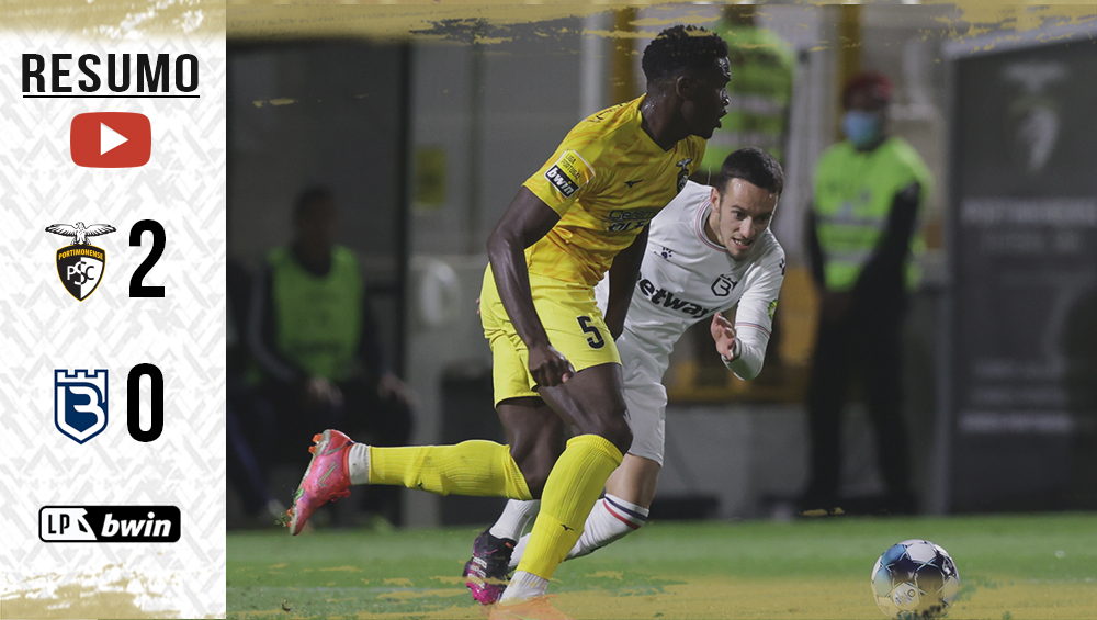 I LIGA (11ªJ): RESUMO PORTIMONENSE 2-0 BELENENSES SAD