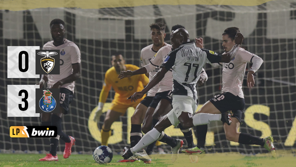 Portimonense 0 - FC Porto 3, Liga Portugal BWIN