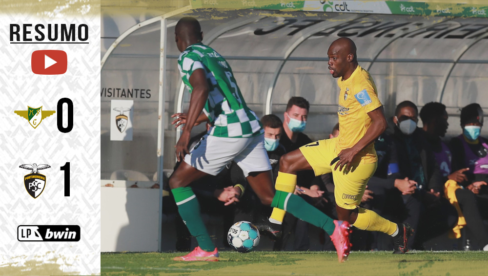 I LIGA (14ªJ): RESUMO MOREIRENSE FC 0-1 PORTIMONENSE