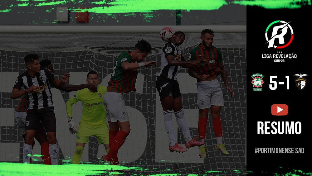 Maritimo 5 -1 Portimonense, Liga Revelação 1ª Fase - Série B